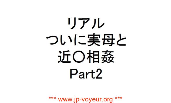 狂った獣のような僕の実母