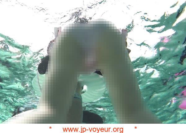 鬼畜大学生が撮影したプールの水中動画流出！その１